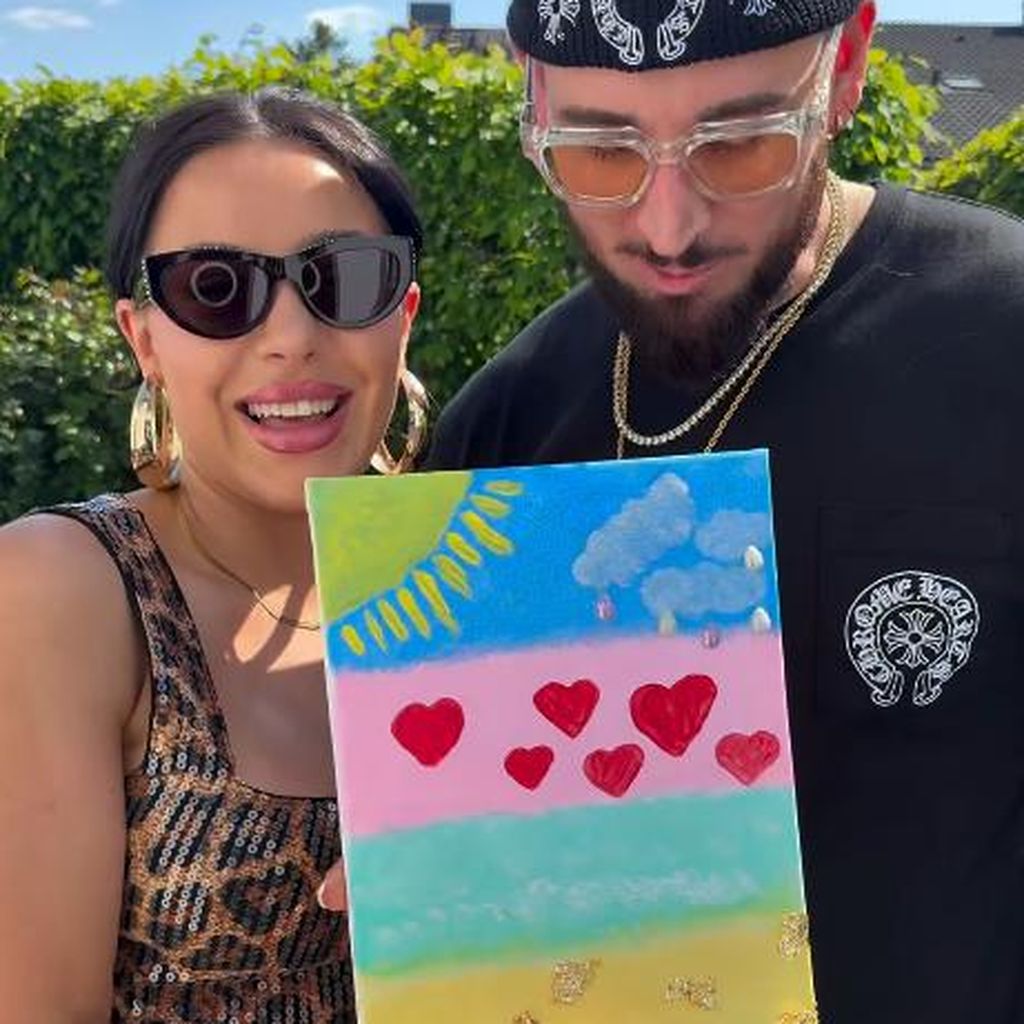 Leyla Lahouar und Mike Heiter, Mai 2025