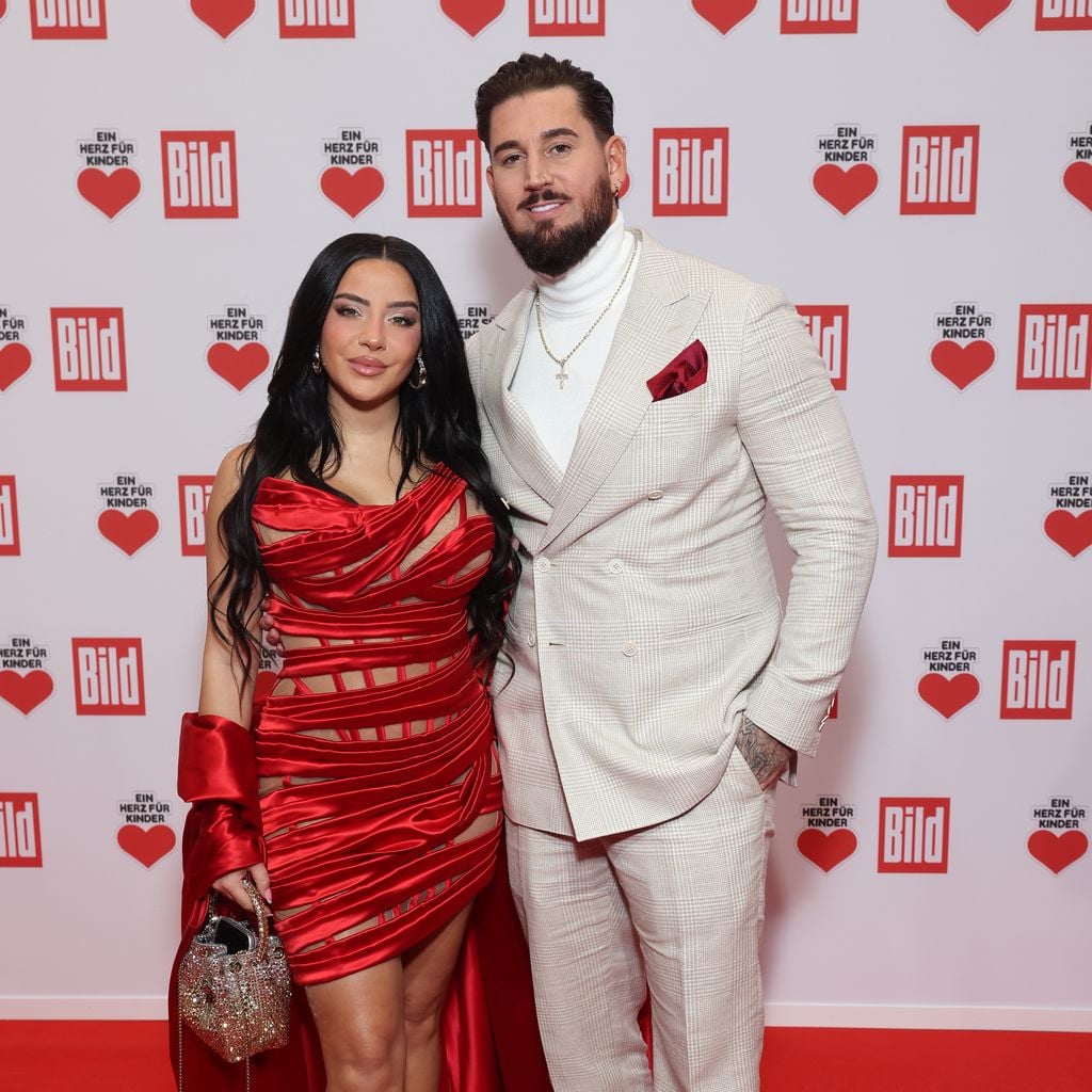Leyla und Mike Heiter bei der Gala "Ein Herz für Kinder" in Berlin