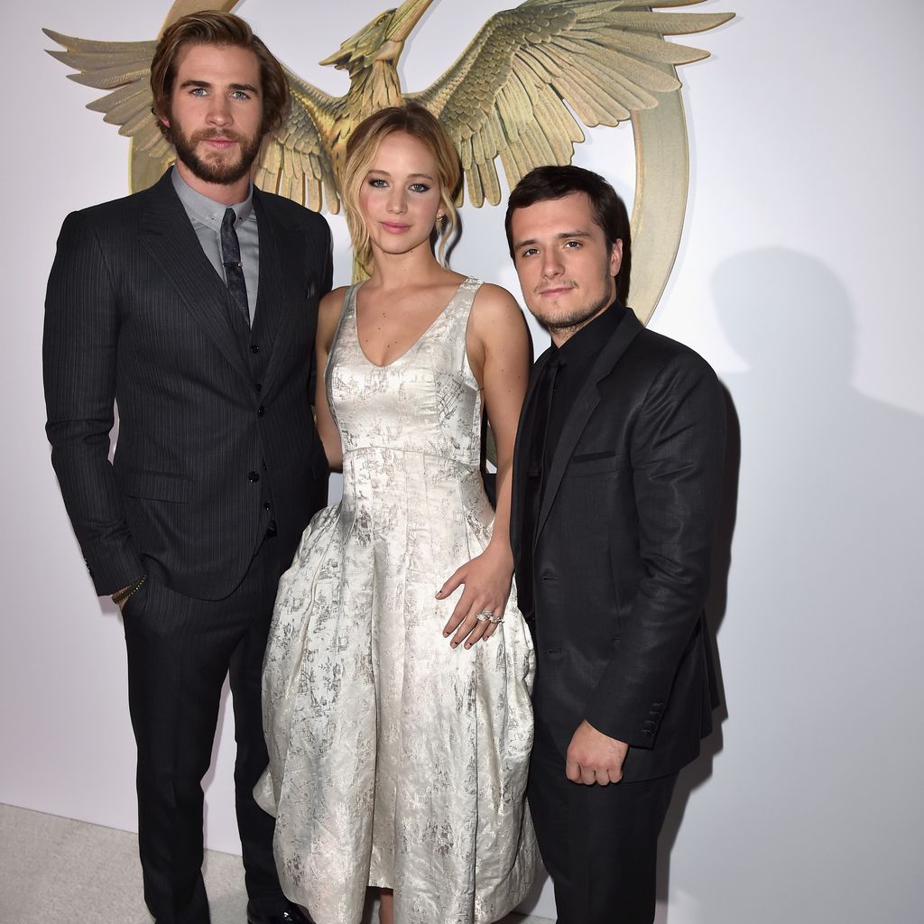 Liam Hemsworth, Hunger Games, Jennifer Lawrence und Josh Hutcherson