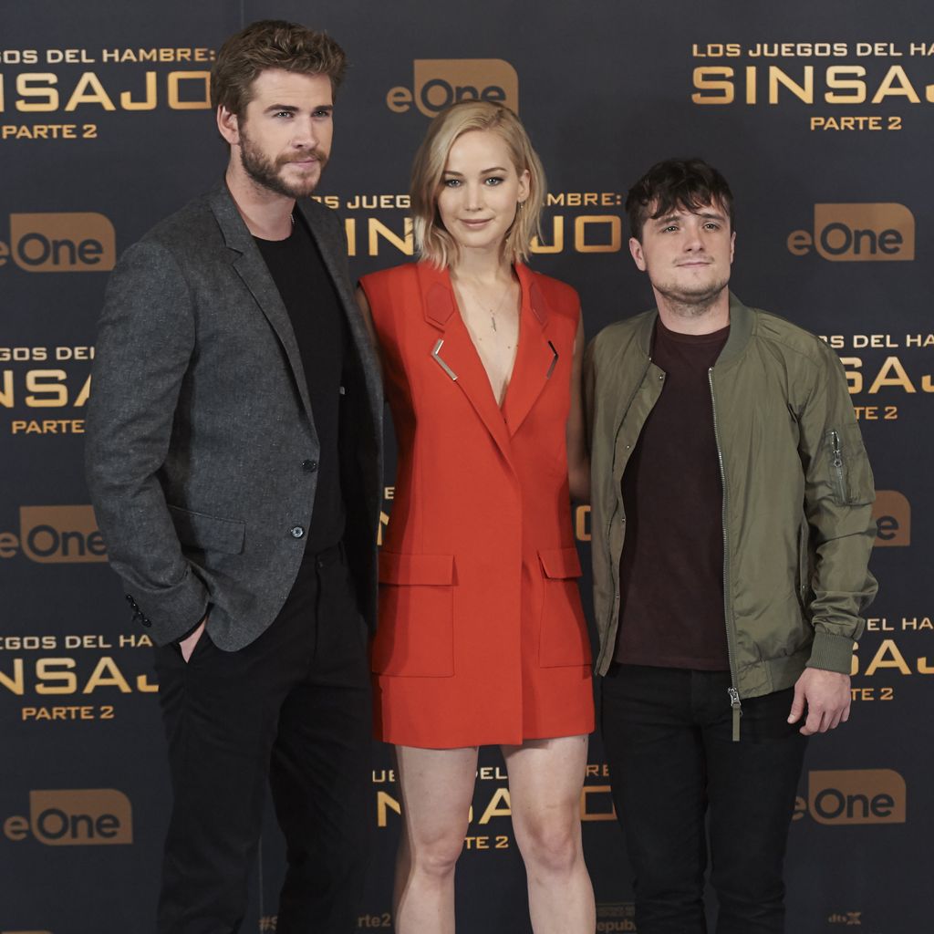 Liam Hemsworth, Jennifer Lawrence und Josh Hutcherson