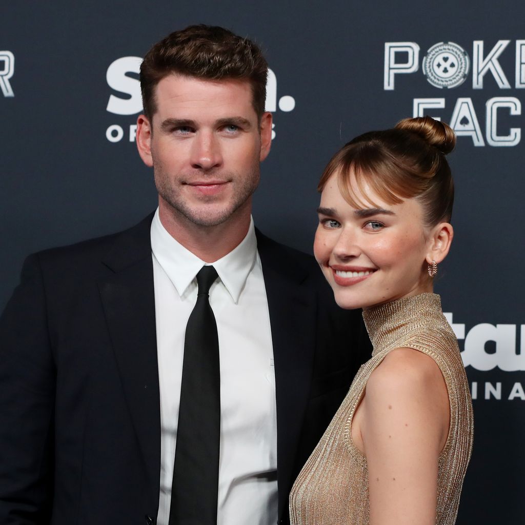 Schauspieler Liam Hemsworth mit Model Gabriella Brooks
