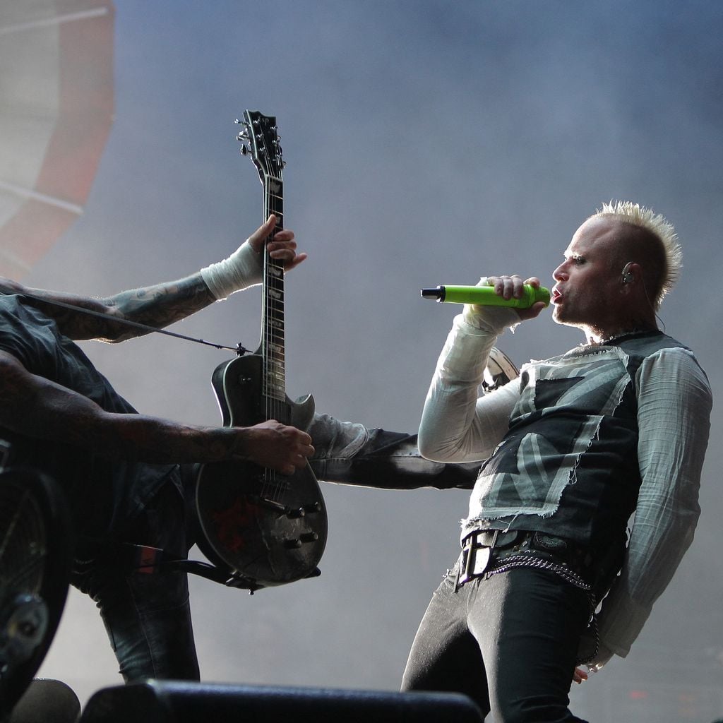 Rob Holliday und Keith Flint in Korea 2015
