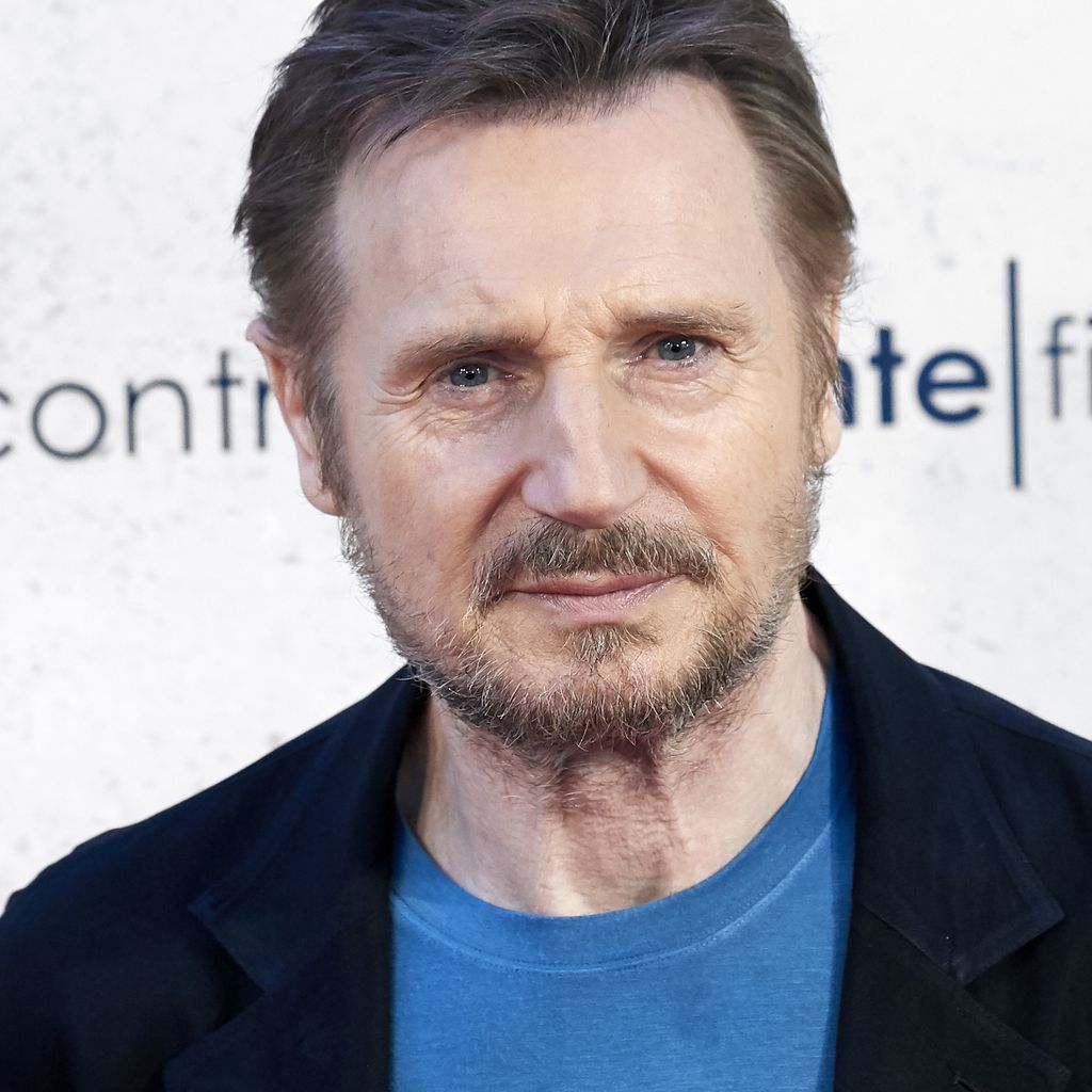 Liam Neeson bei einem Event in Madrid im Juli 2019