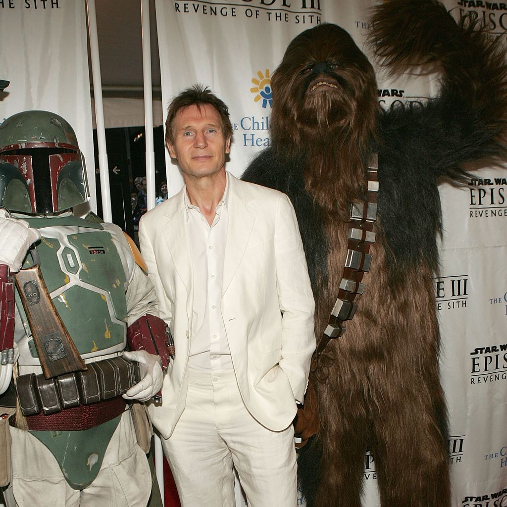 Liam Neeson, "Qui-Gon Jinn"-Darsteller in "Star Wars"