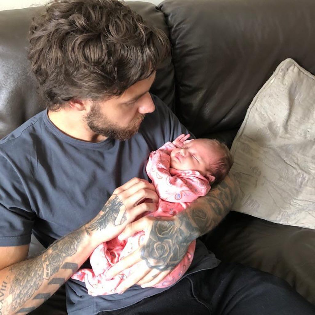 Liam Payne mit seiner Nichte Ffion