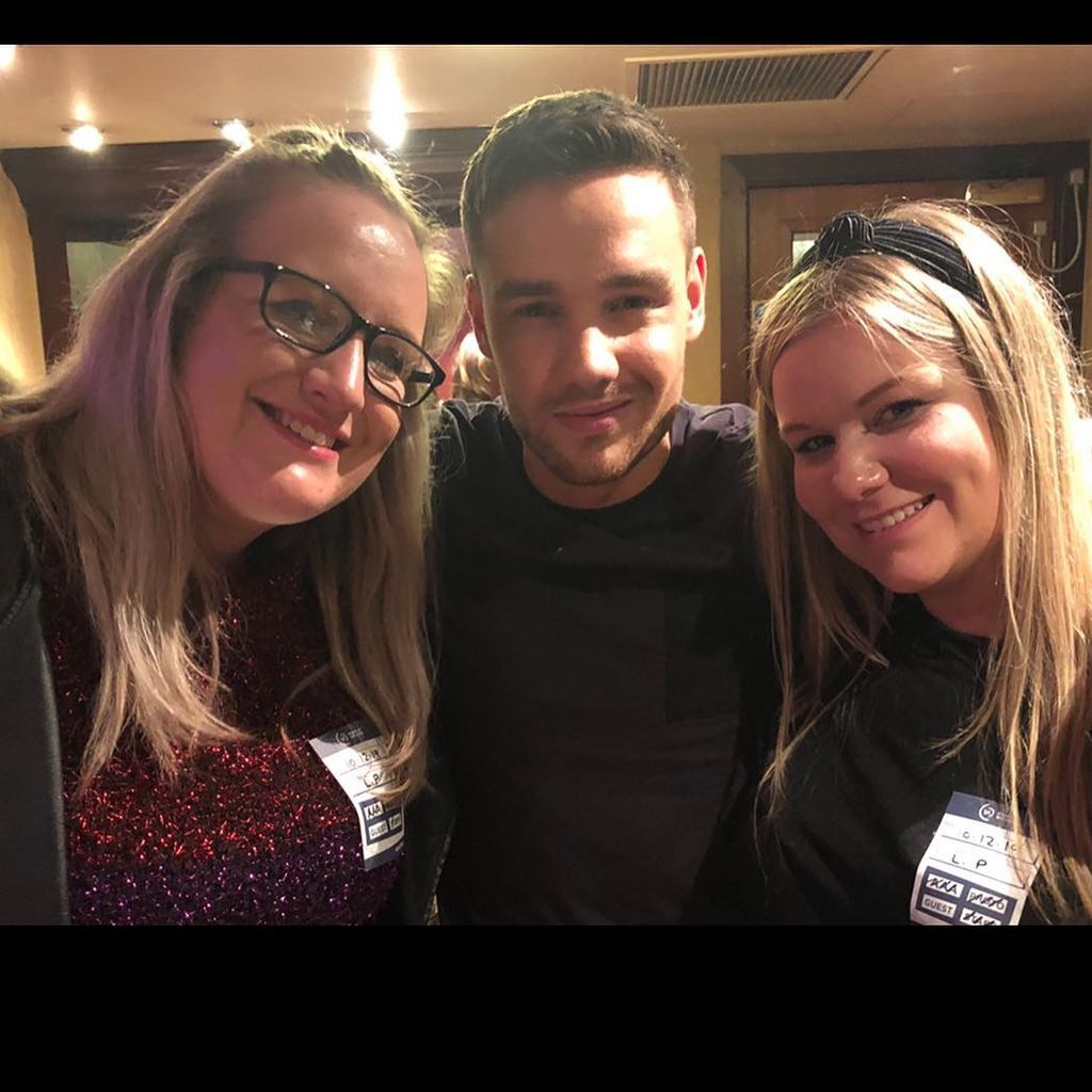 Liam Payne mit seinen Schwestern Ruth und Nicola, Dezember 2019