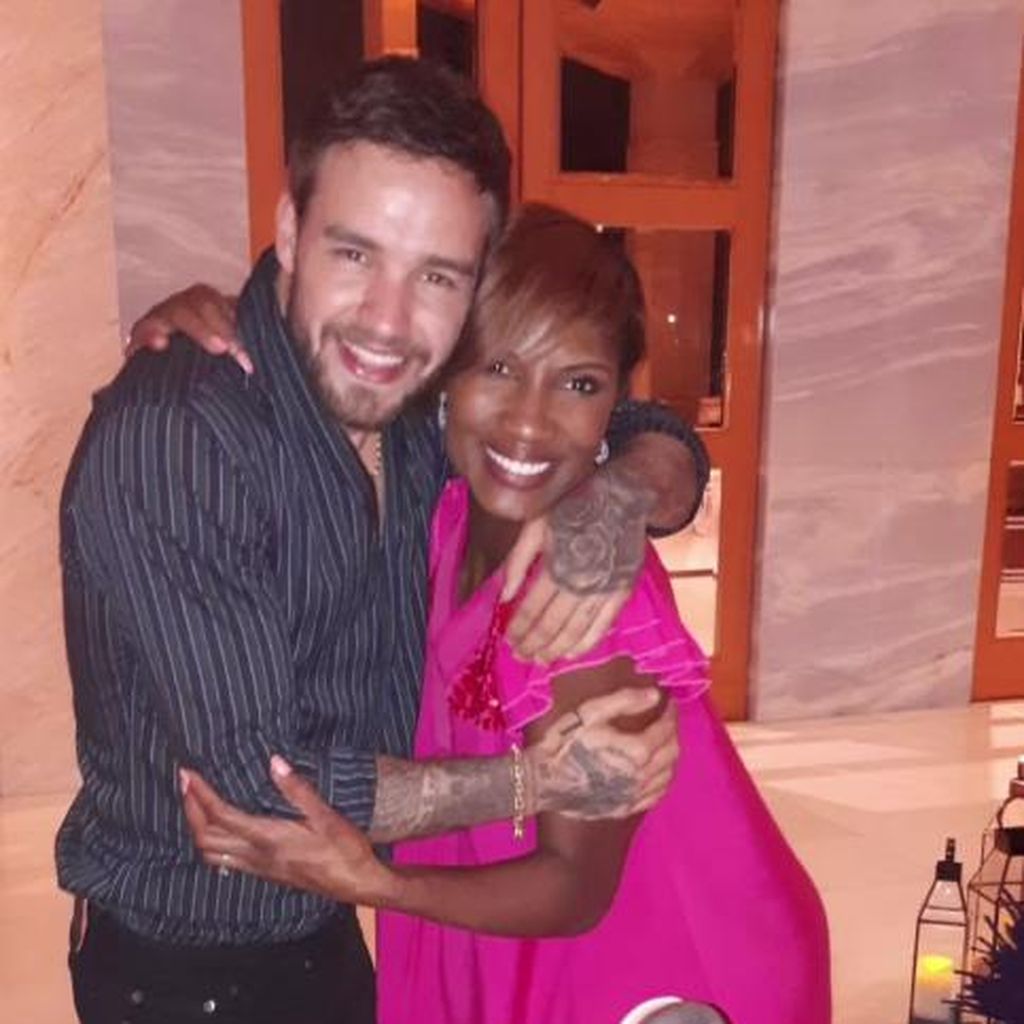 Sänger Liam Payne mit Denise Lewis
