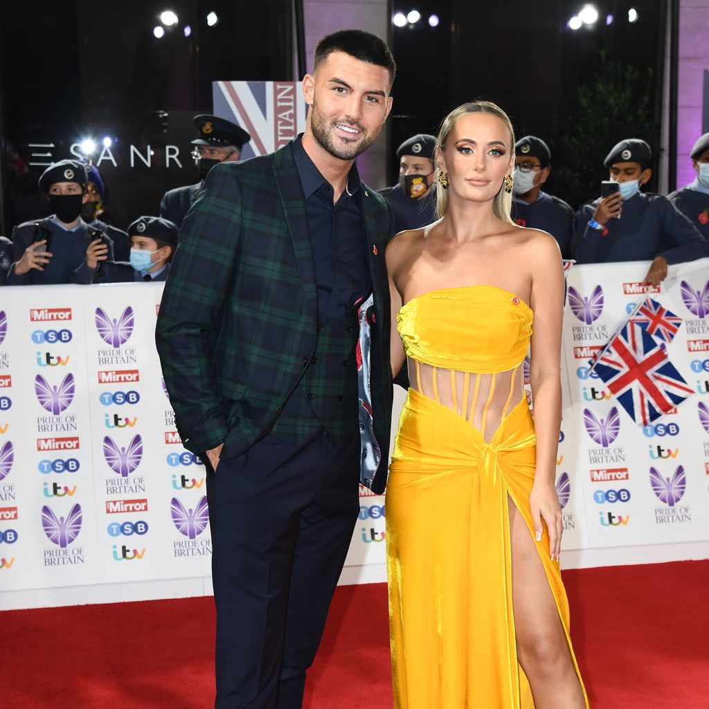 Liam Reardon und Millie Court bei den Pride Of Britain Awards 2021