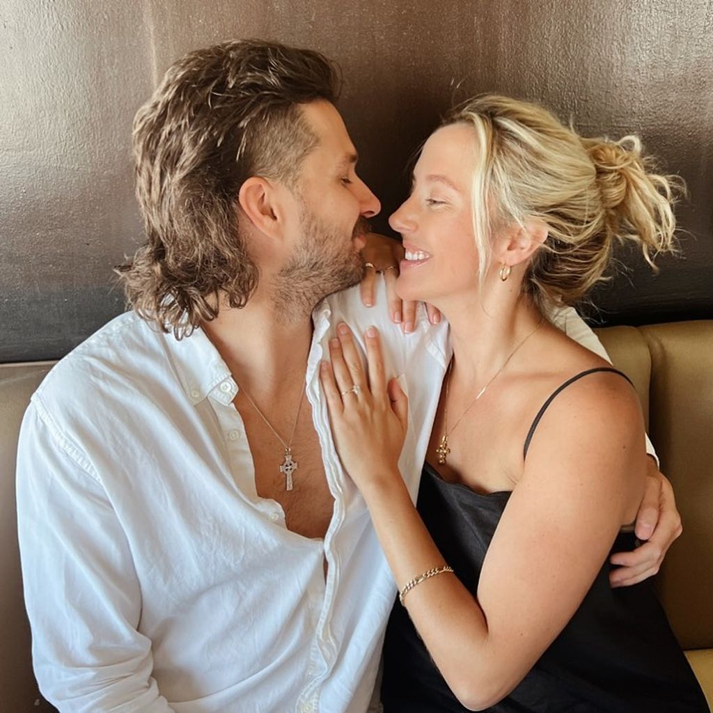 Liam Stewart und seine Verlobte Nicole