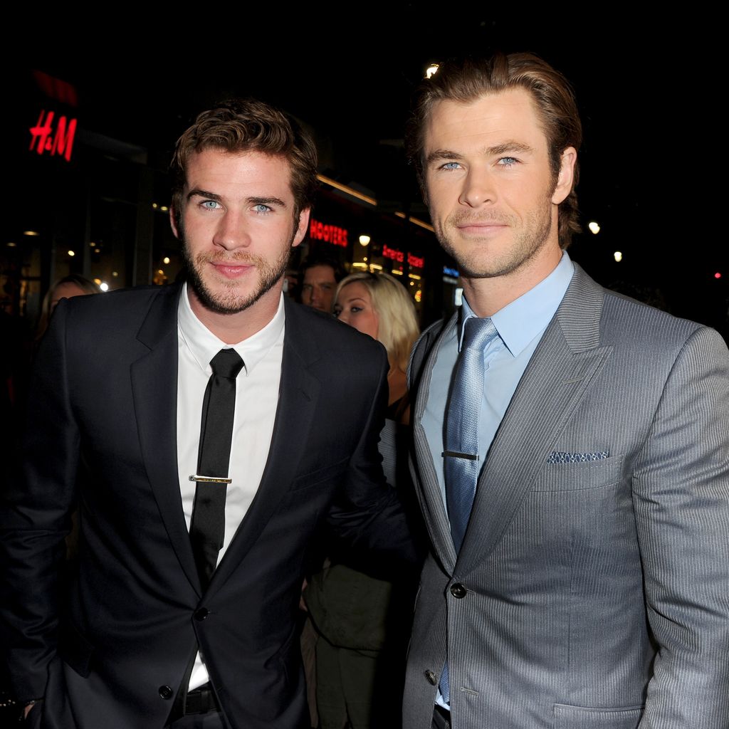 Liam und Chris Hemsworth, November 2013