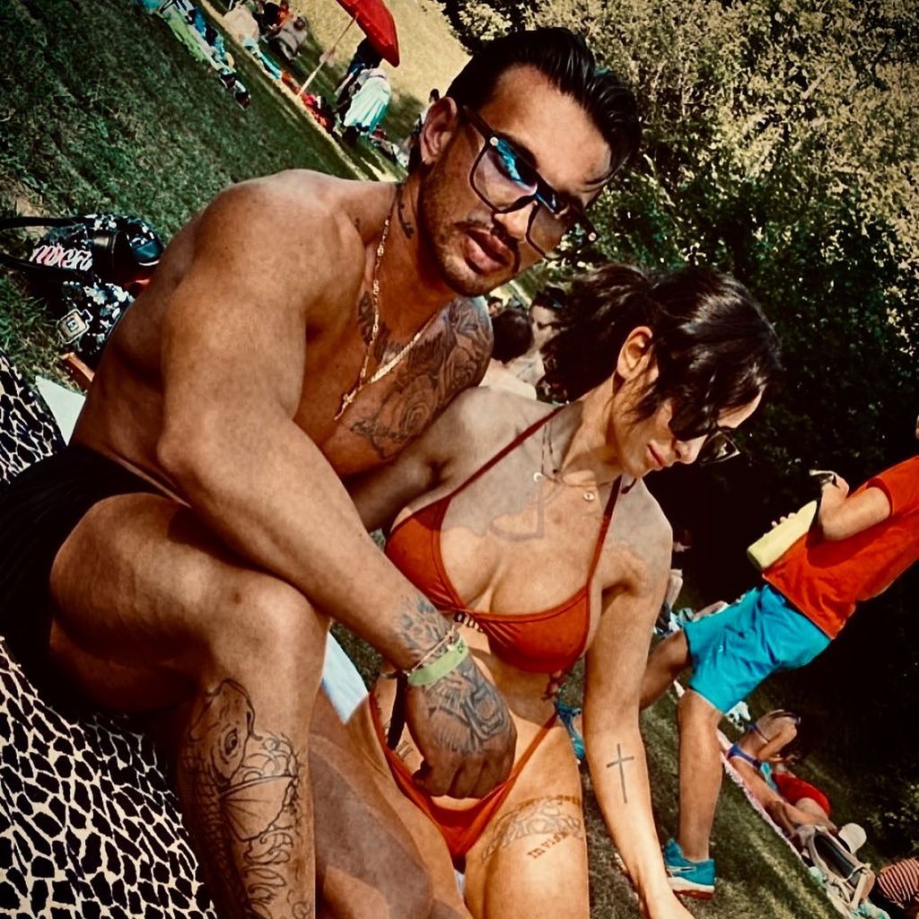 Lidja Kesenci mit ihrem Freund Alessio