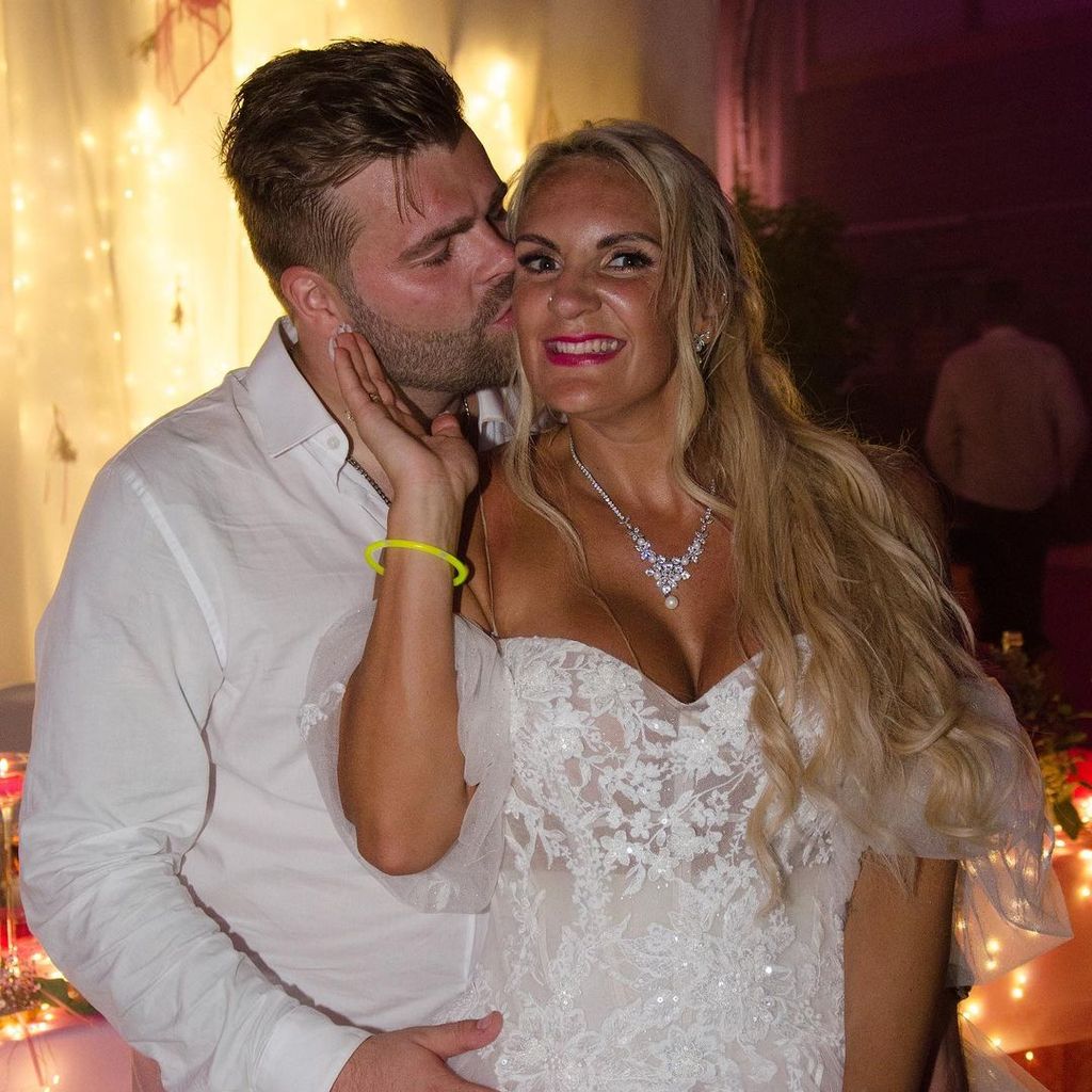 "Liebe im Sinn"-Andreas und Alicia bei ihrer Hochzeit im Juni 2022