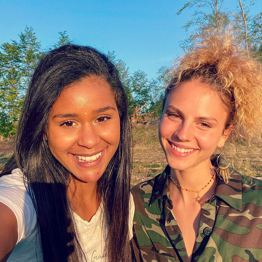 Lijana und Simone im Mai 2020