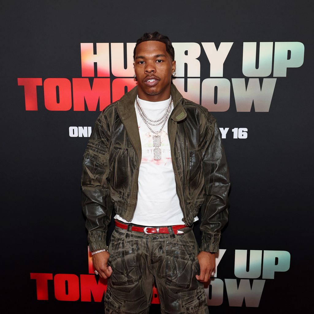 Lil Baby bei der Weltpremiere von Lionsgates "Hurry Up Tomorrow" in New York City