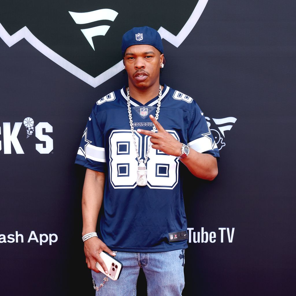 Lil Baby beim Fanatics Flag Football Classic im BMO Stadium in Los Angeles, 21. März 2026