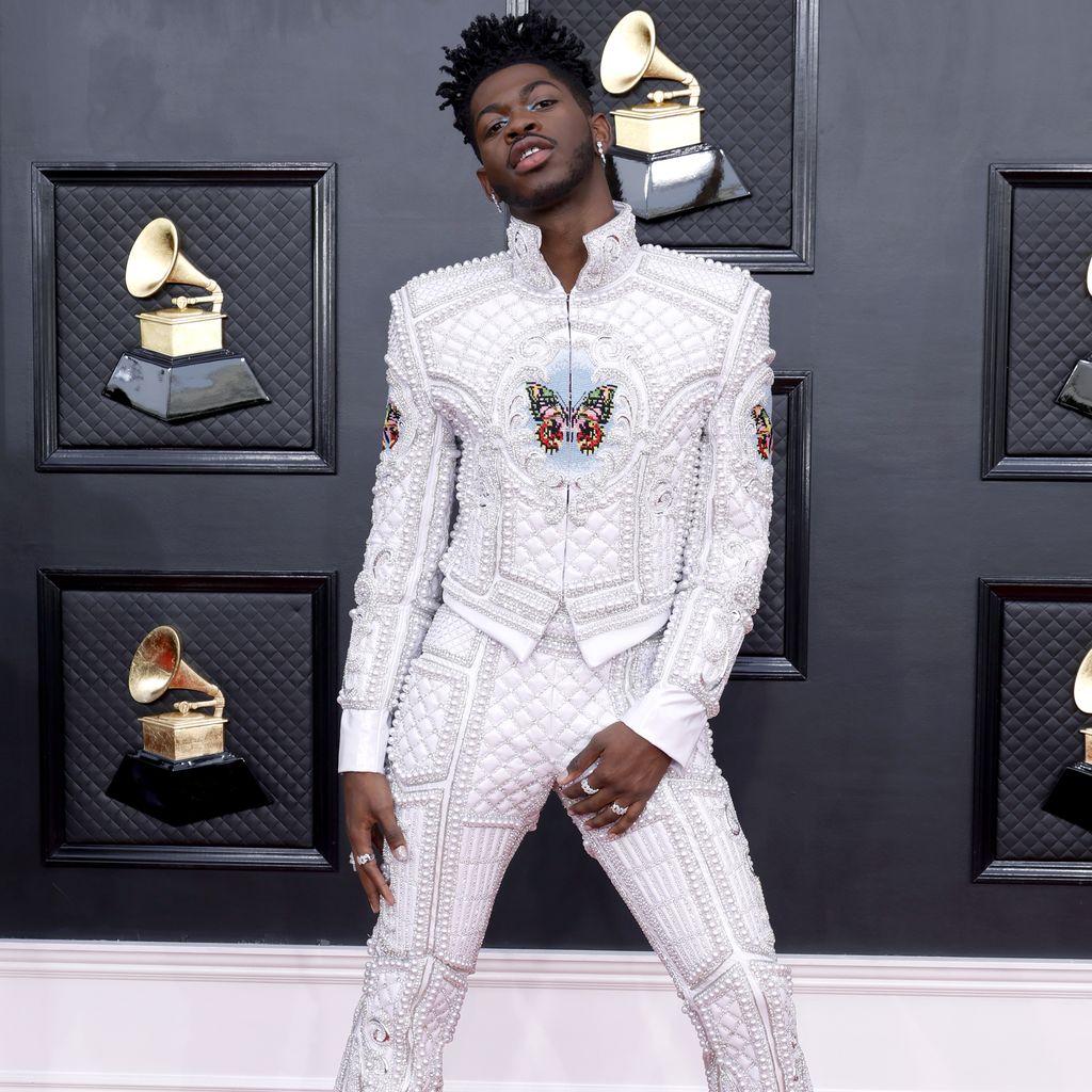 Sänger Lil Nas X bei den Grammy Awards 2022