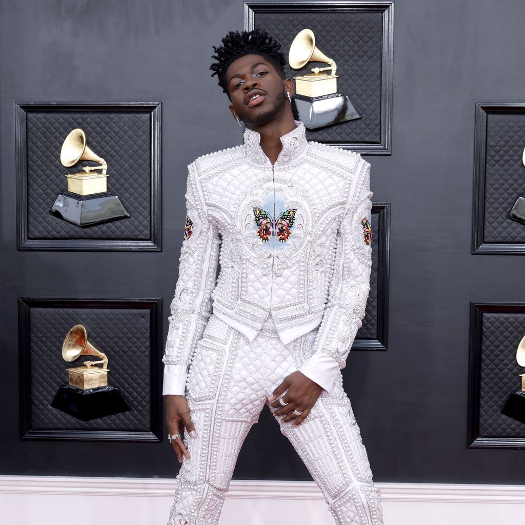 Sänger Lil Nas X bei den Grammy Awards 2022