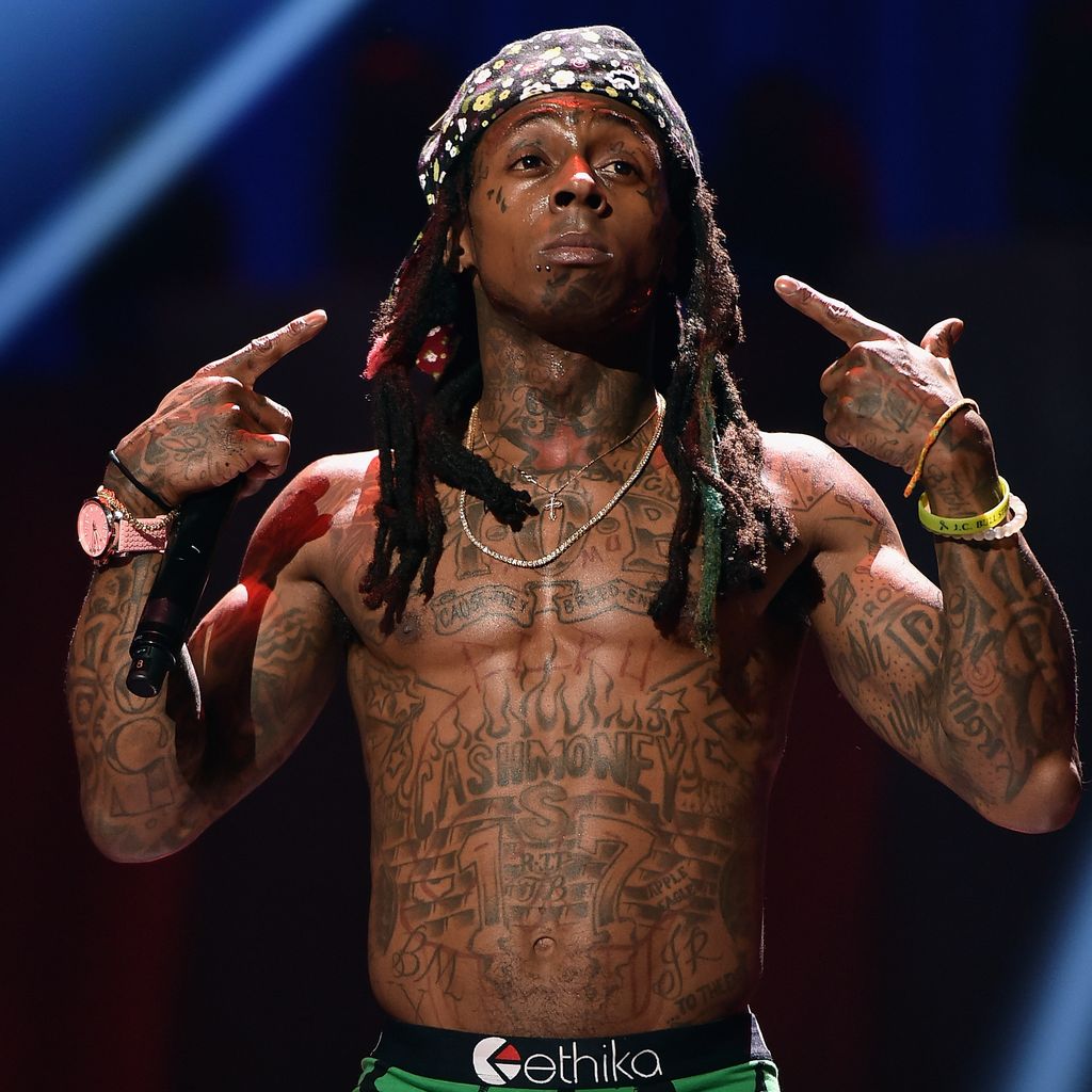 Lil Wayne beim iHeartRadio Music Festival 2015
