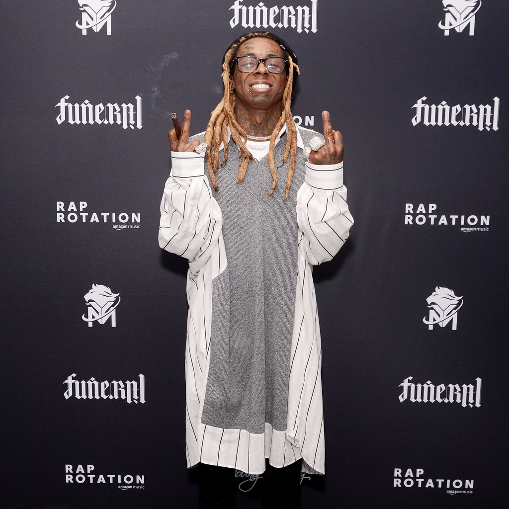 Lil Wayne bei der Release-Party seines Albums "Funeral"