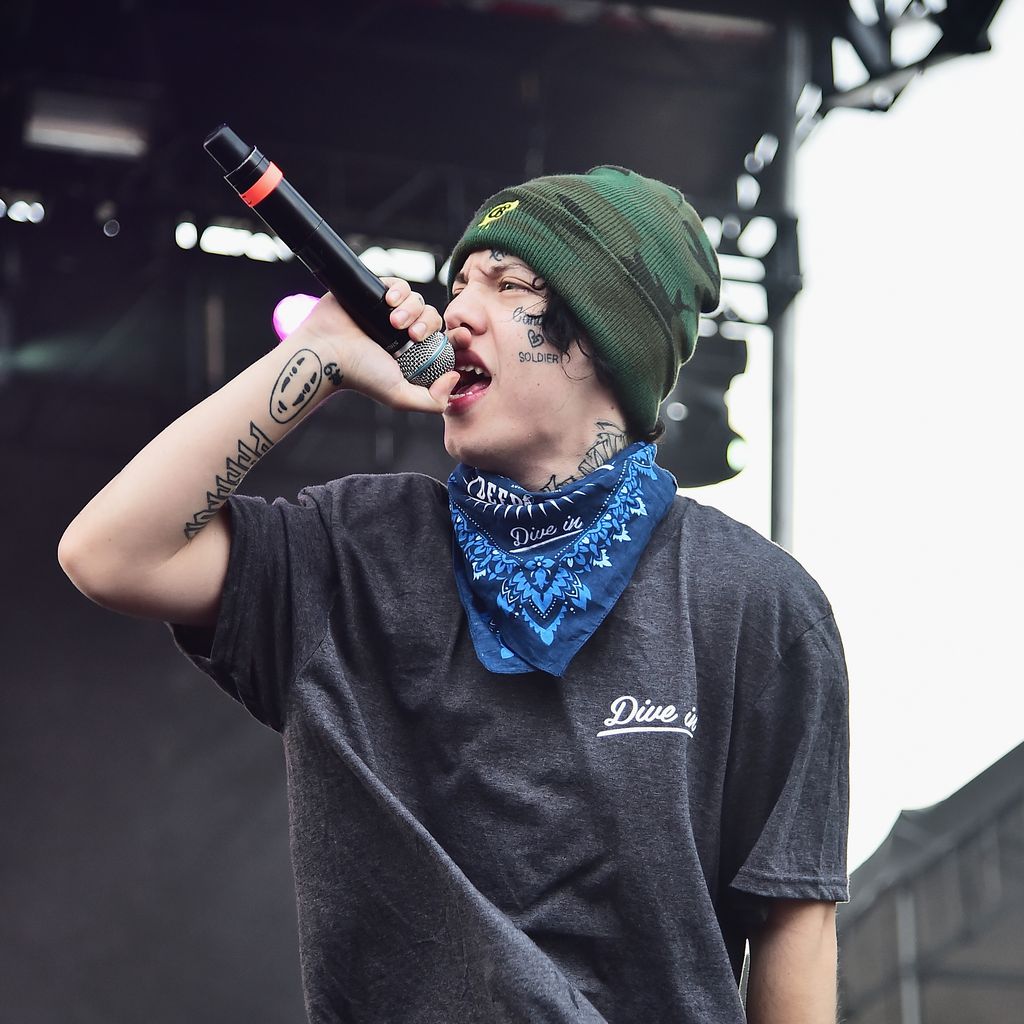 Lil Xan bei einem Auftritt im August 2018