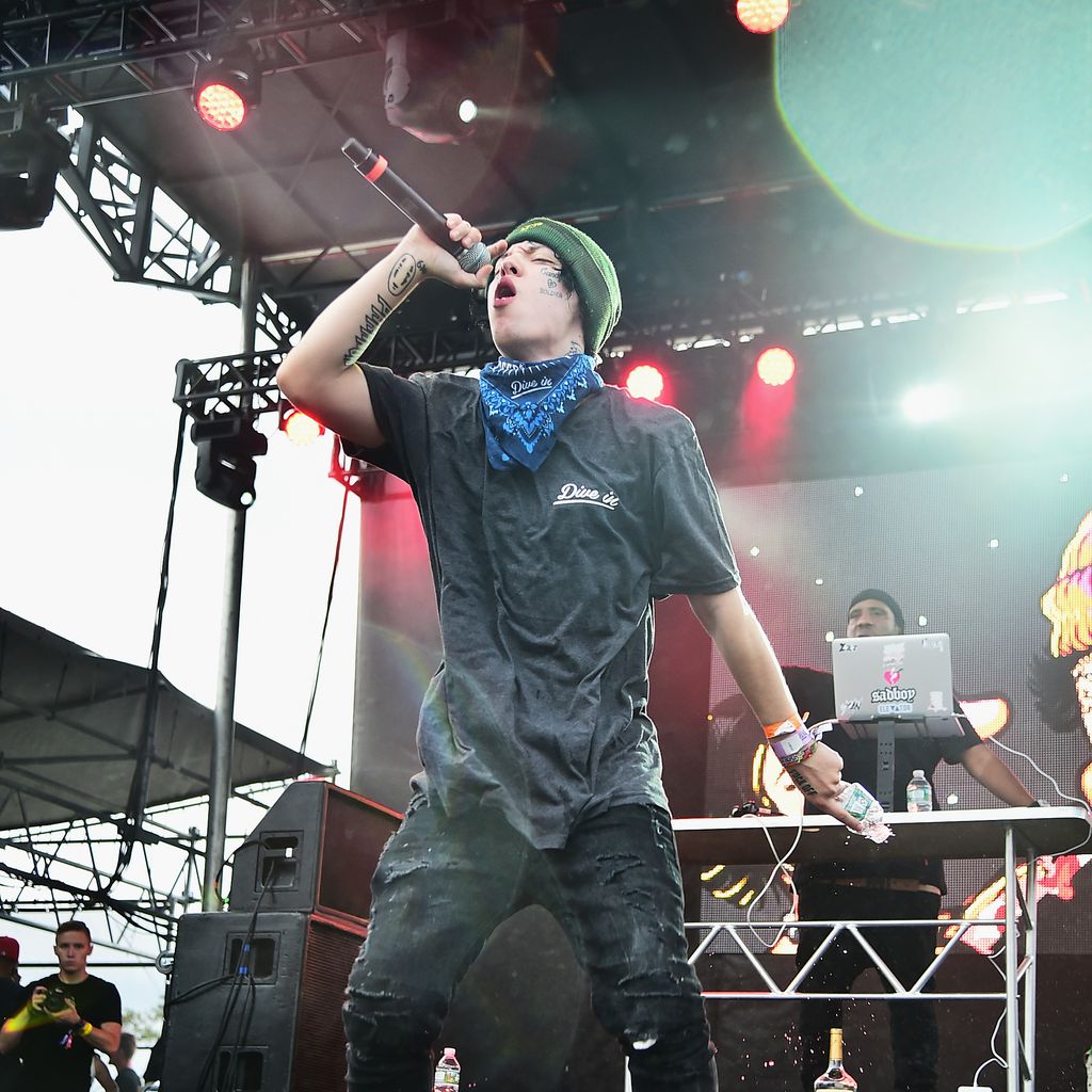 Lil Xan bei den Billboard Hot 100 Festival 2018