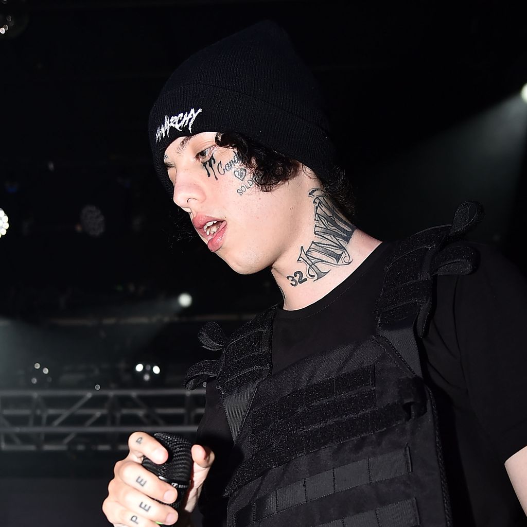 Lil Xan während eines Konzerts, September 2018