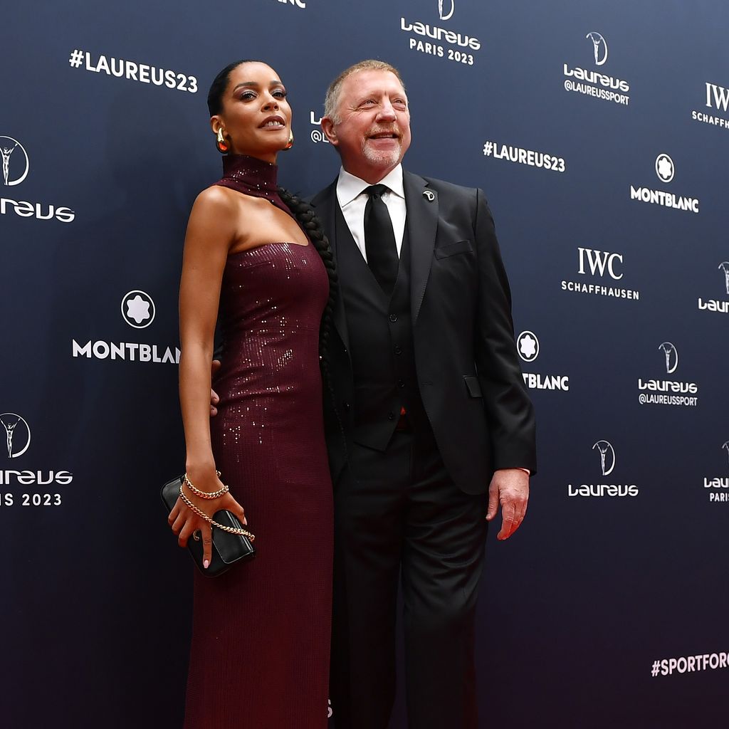 Lilian de Carvalho Monteiro und Boris Becker in Paris, Mai 2023