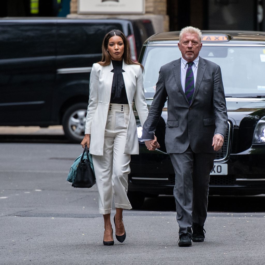 Lilian de Carvalho Monteiro und Boris Becker, 2022