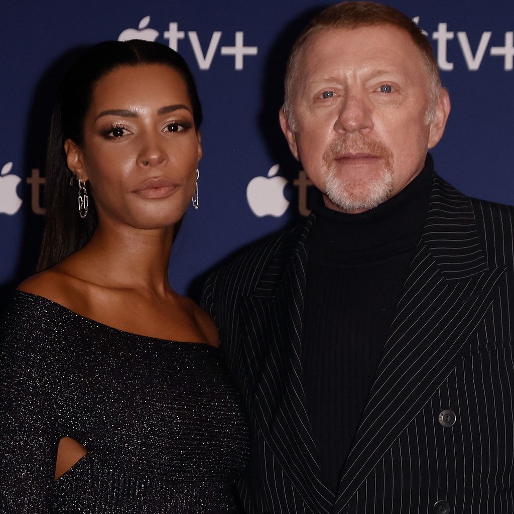 Lilian de Carvalho Monteiro und Boris Becker im Februar 2023