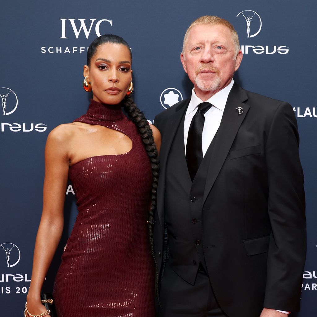 Lilian de Carvalho Monteiro und Boris Becker, 2023