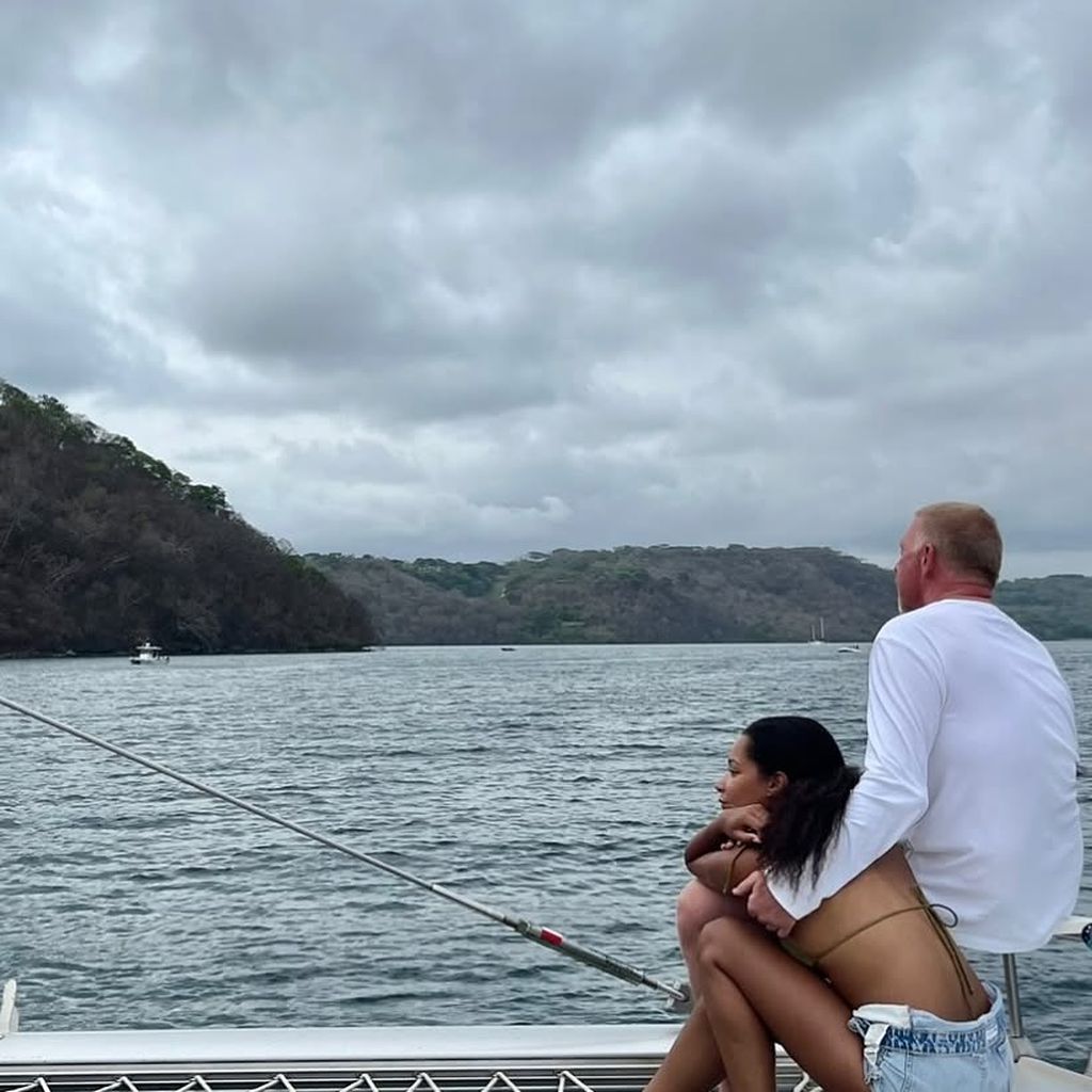 Lilian de Carvalho Monteiro und Boris Becker