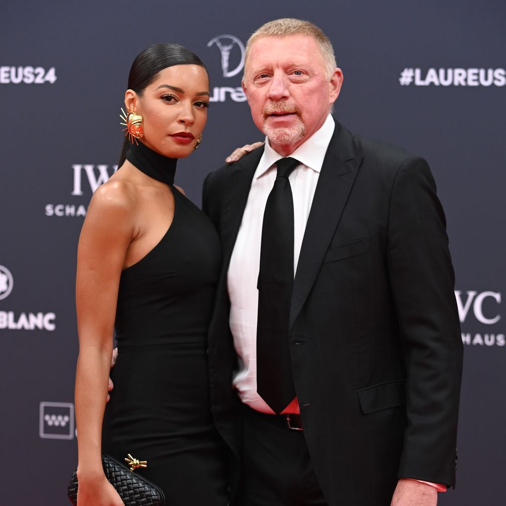 Lilian Monteiro und Boris Becker in Madrid 2024