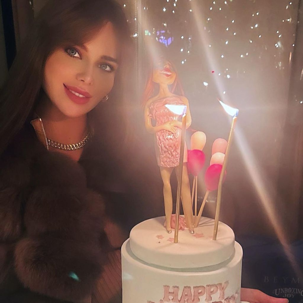 Liliana Matthäus an ihrem 34. Geburtstag