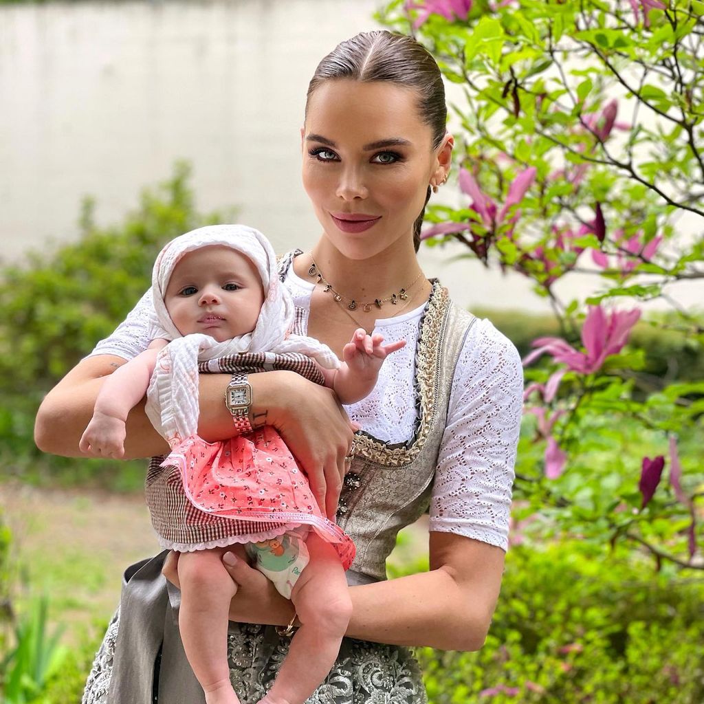 Liliana Matthäus mit Tochter Gigi