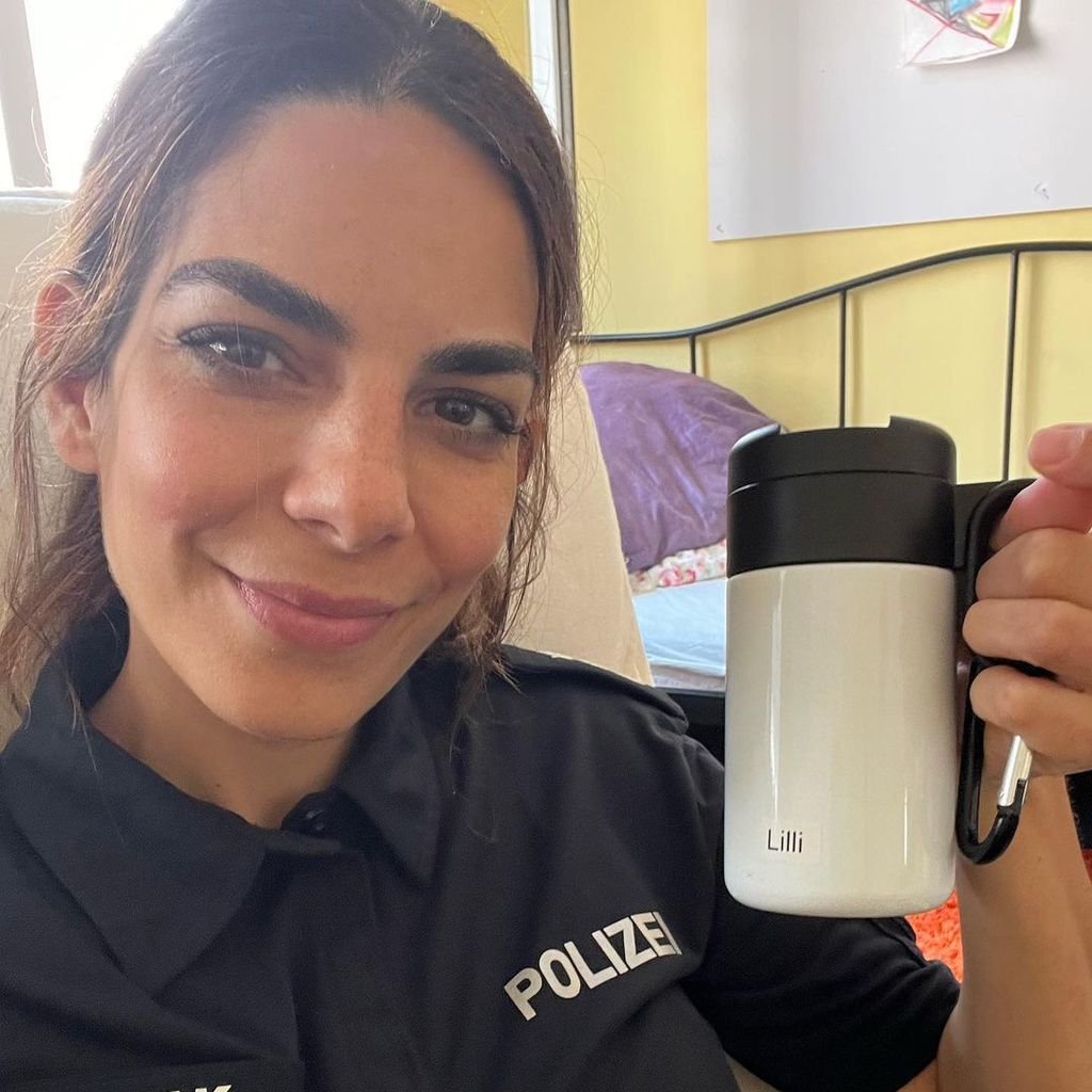 Lilli Hollunder am Set von "Notruf Hafenkante"
