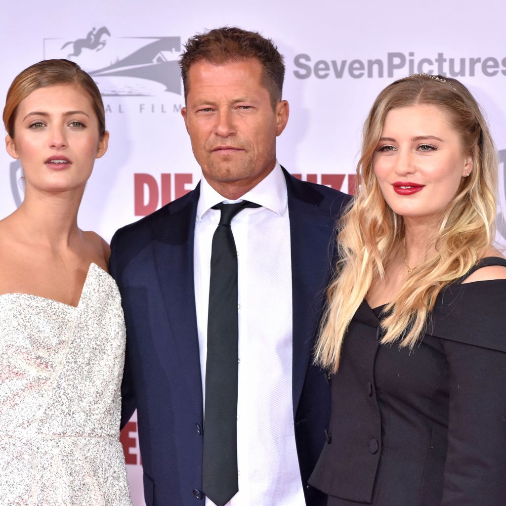 Lilli, Til und Luna Schweiger bei der Premiere von "Die Hochzeit"