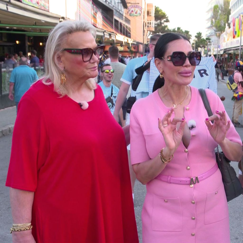 Lilo von Kiesenwetter, Djamila Rowe und Carmen Diaz, Reality-TV-Bekanntheiten
