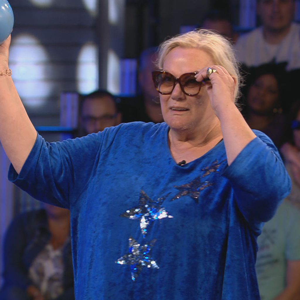 Lilo von Kiesenwetter bei einer "Promi Big Brother"-Challenge