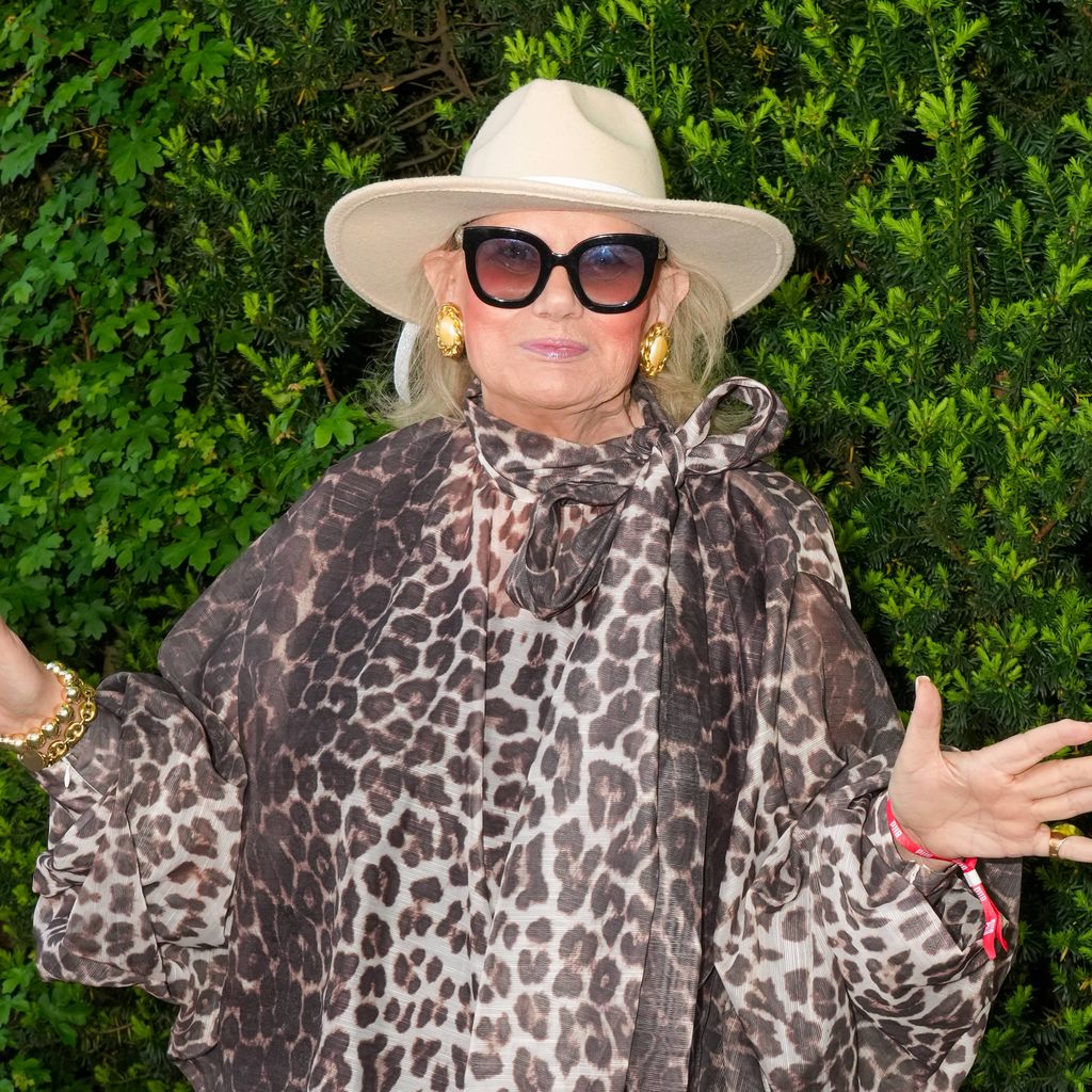 Lilo von Kiesenwetter beim BILD Renntag auf der Trabrennbahn Gelsenkirchen, 1. Mai 2025