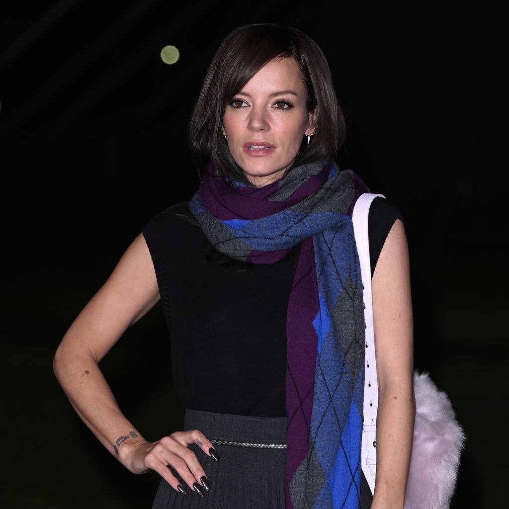Sängerin Lily Allen, Februar 2024