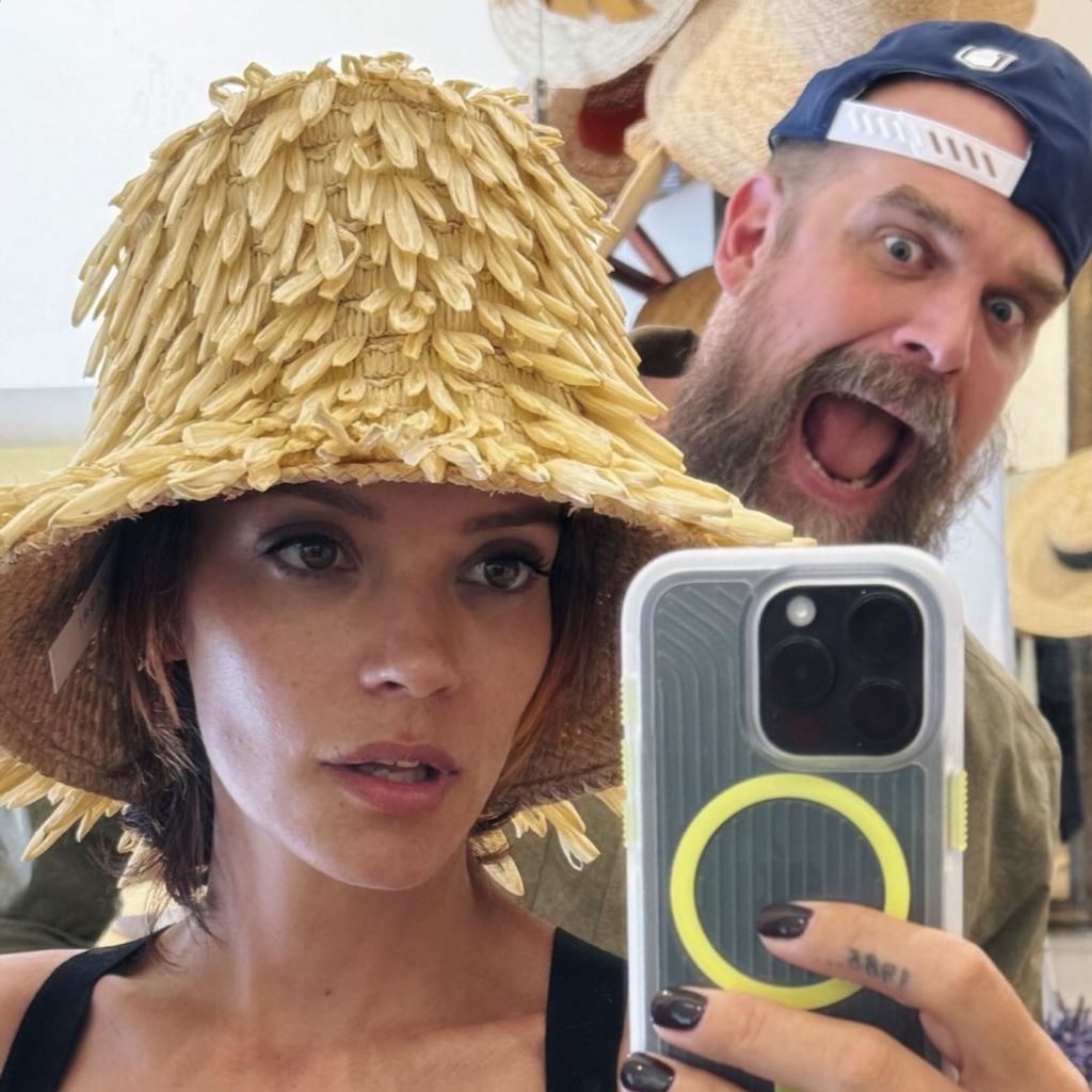 Lily Allen und David Harbour, 2024