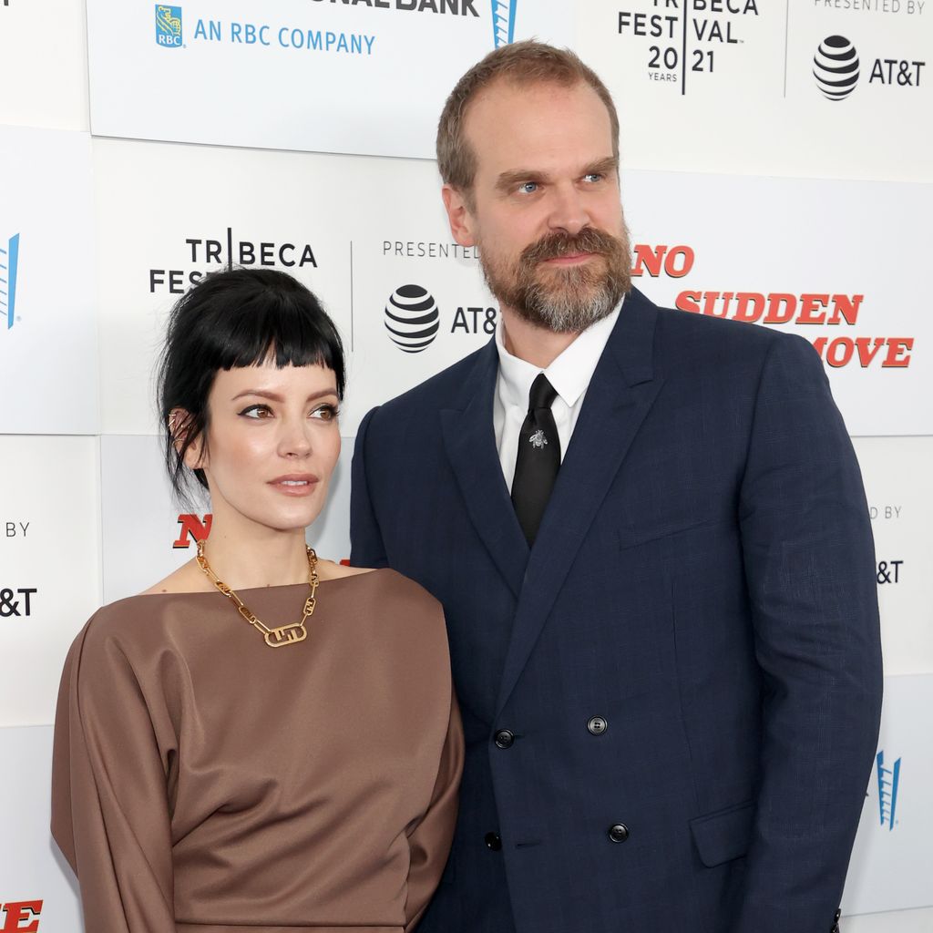 Lily Allen und David Harbour, Juni 2021