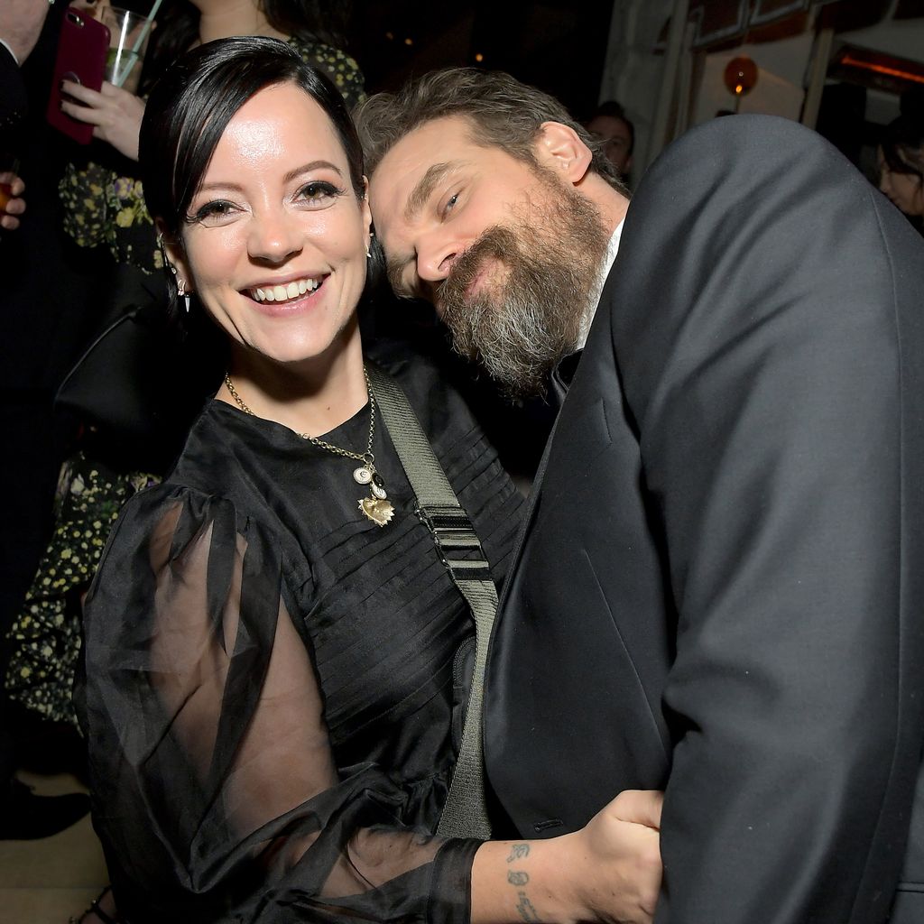 Lily Allen und David Harbour, 2020