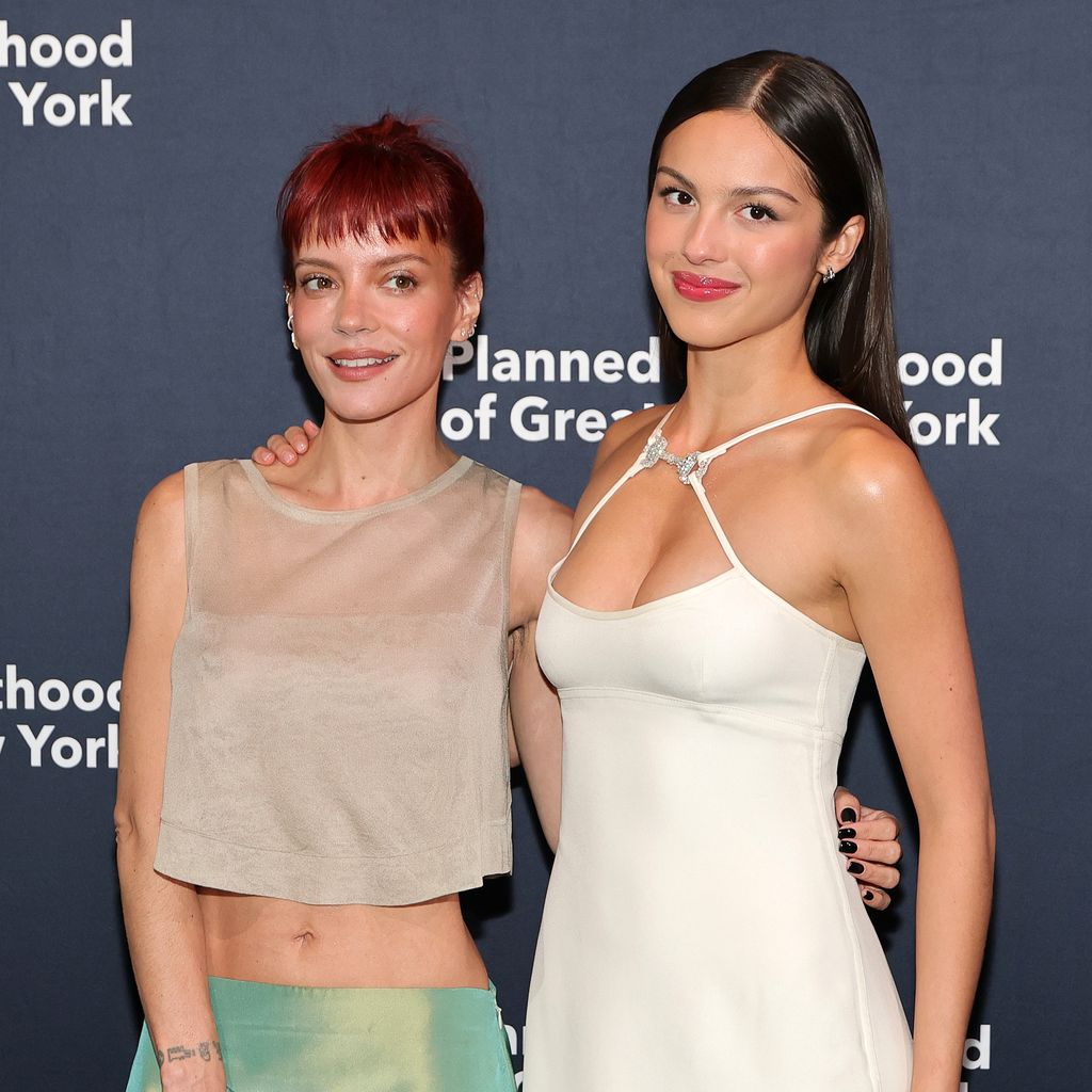Lily Allen und Olivia Rodrigo bei der "Planned Parenthood Gala" in New York