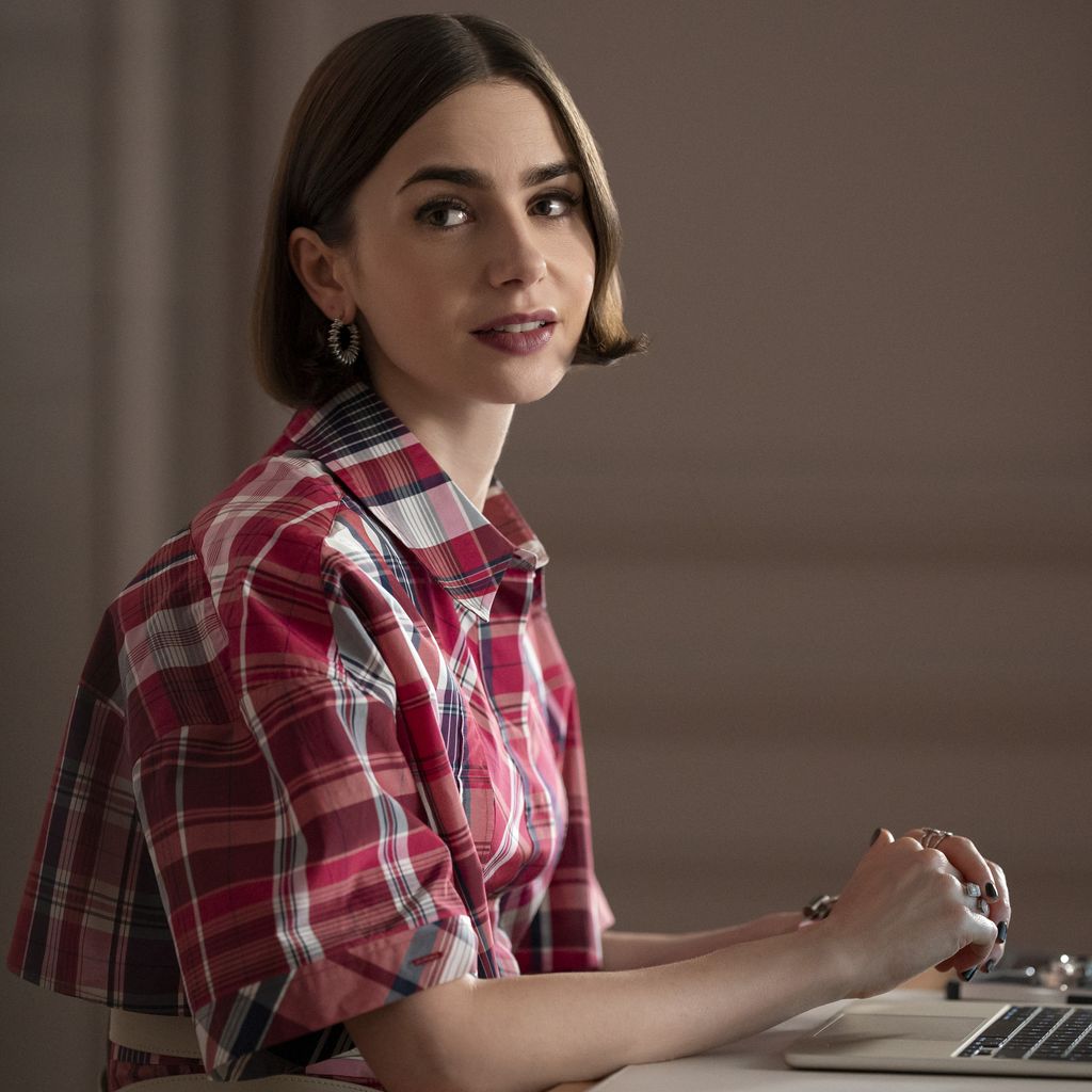 Lily Collins als Emily Cooper in der fünften Staffel von "Emily in Paris"