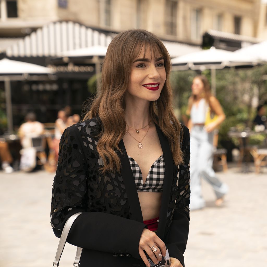Lily Collins in der dritten Staffel von "Emily in Paris"