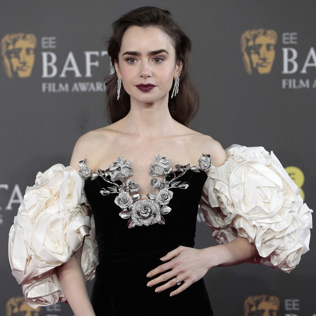 Lily Collins bei den BAFTA Awards 2024