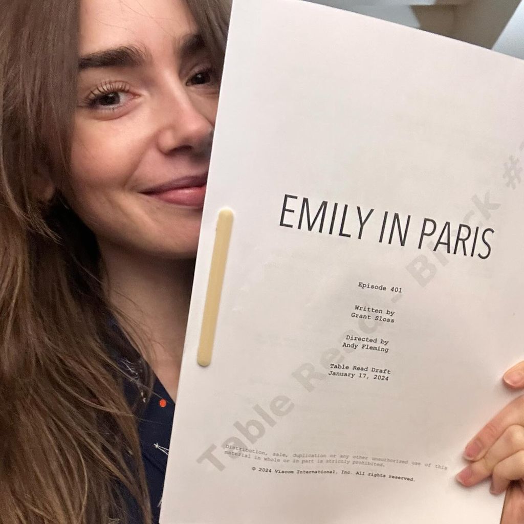 Lily Collins im Januar 2024