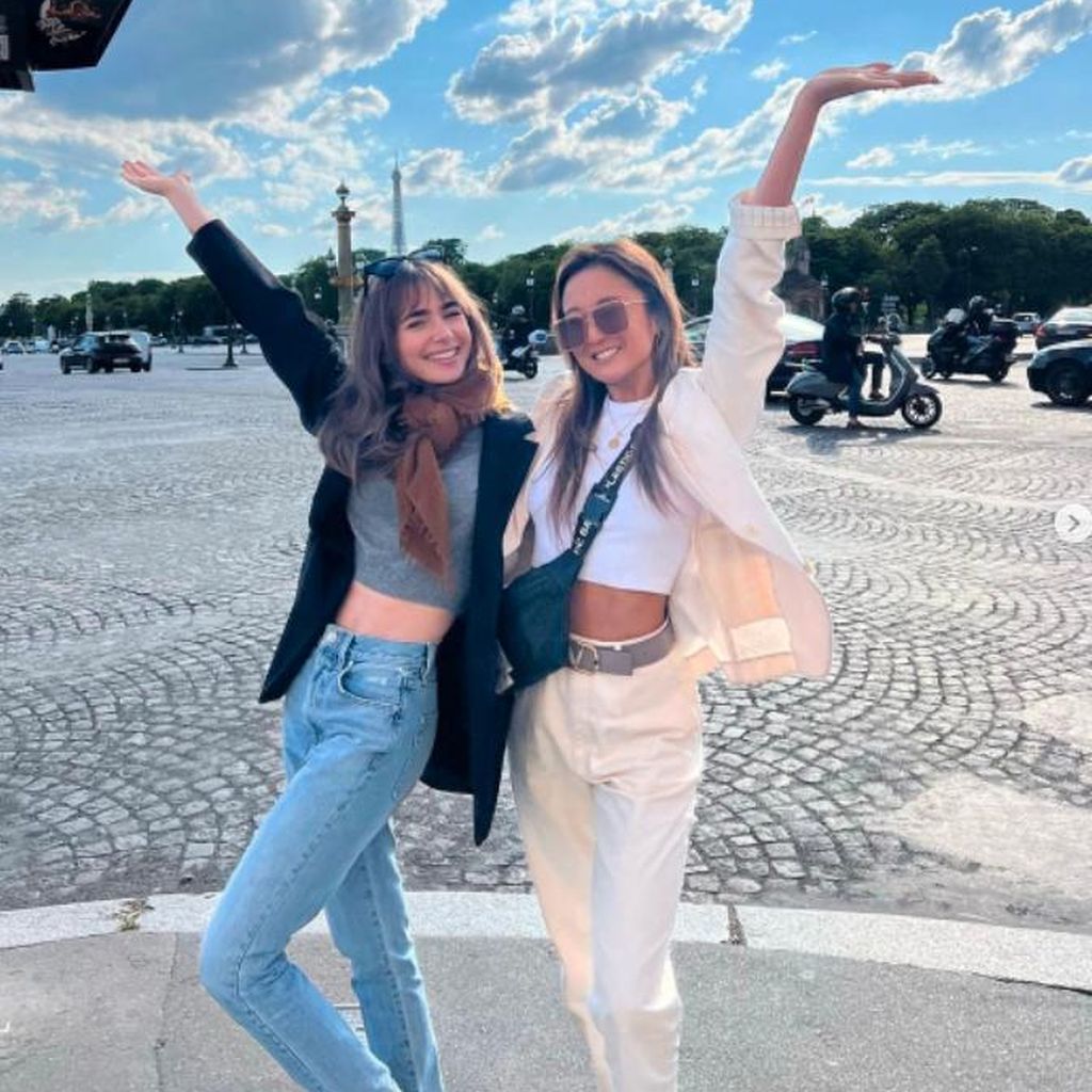 Lily Collins und Ashley Park, "Emily in Paris"-Stars