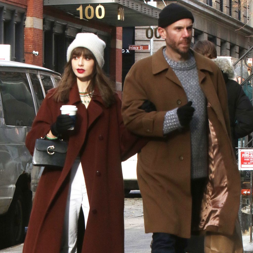 Lily Collins und Charlie McDowell im Dezember 2022